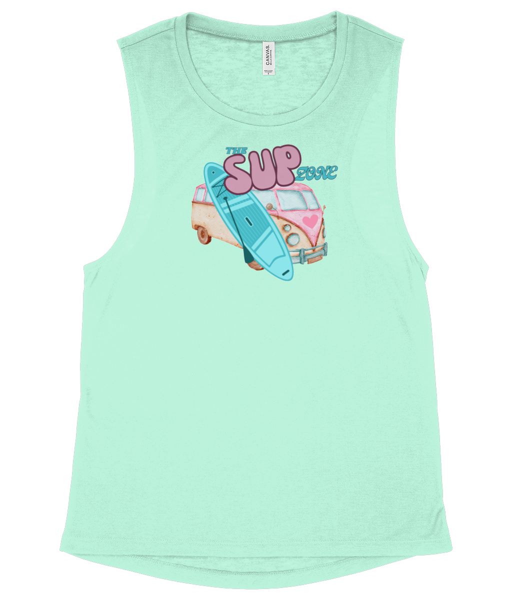 Supzone van Flowy Scoop Muscle Tank