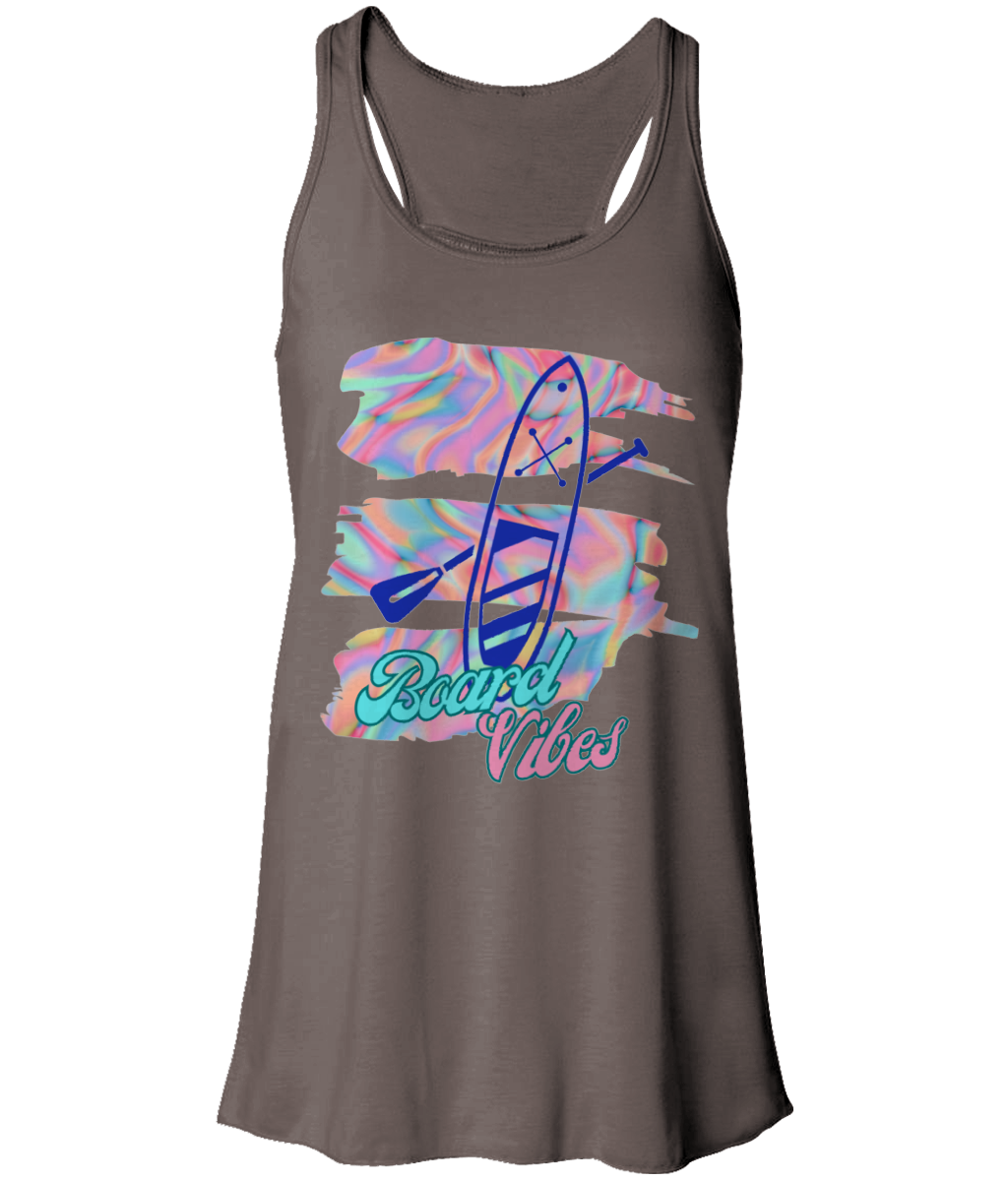 BoardVibes Flowy Racer Back Tank Top