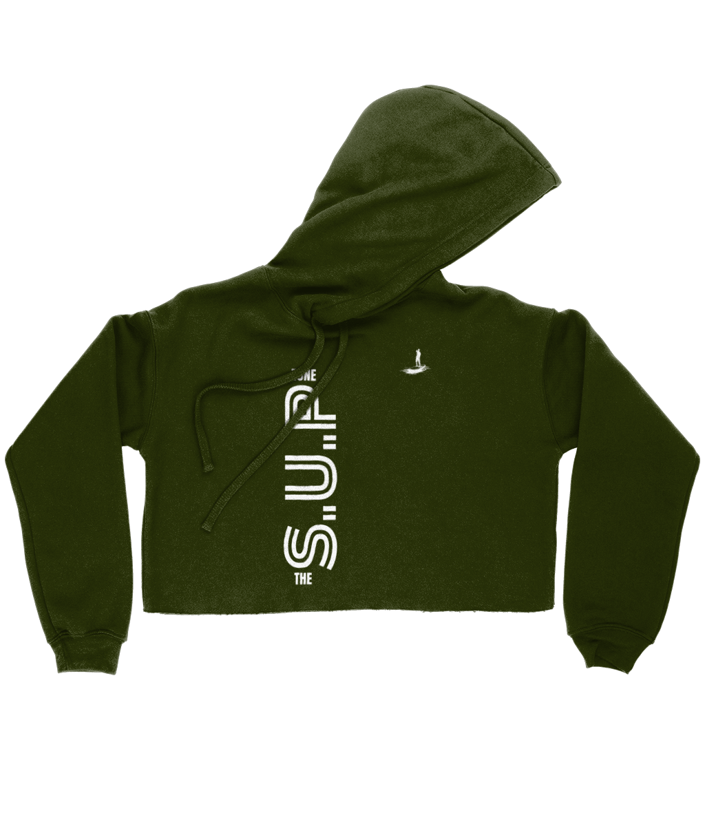 S.U.P Ladies Cropped Hoodie
