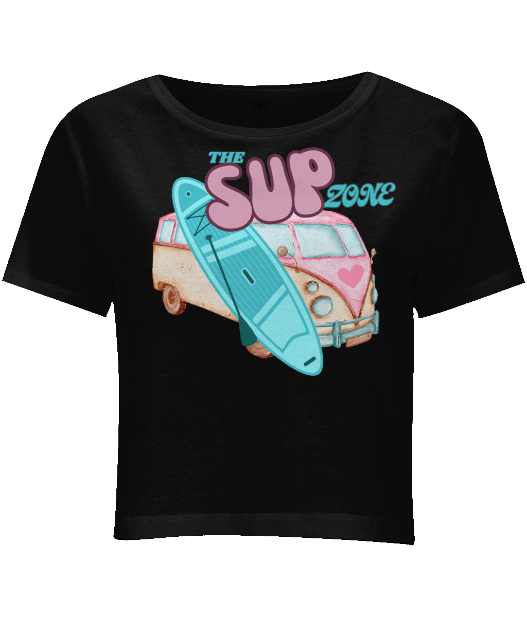 Supzone van Women's Cropped Tee