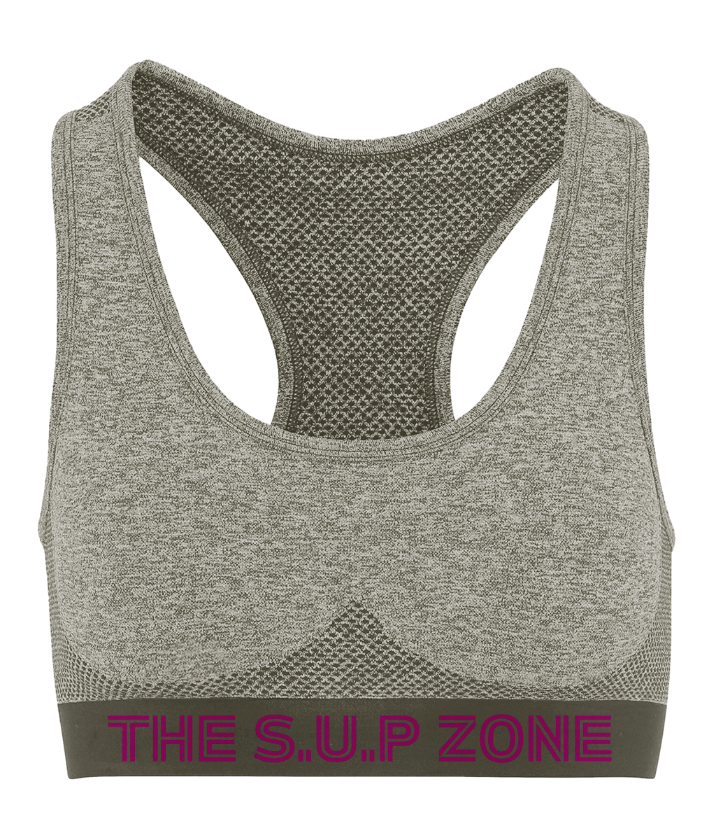 The SUP zone sports bra