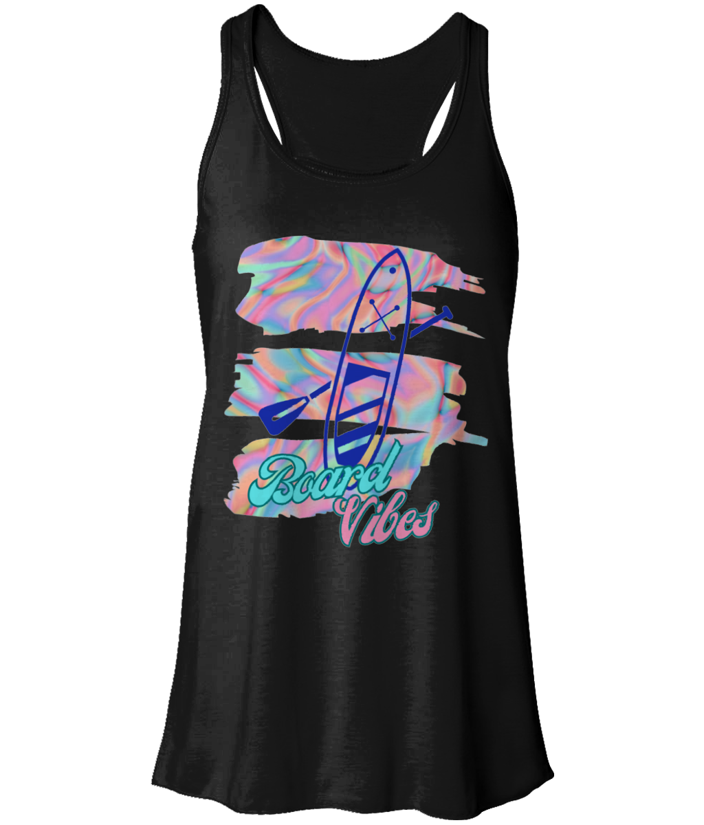 BoardVibes Flowy Racer Back Tank Top