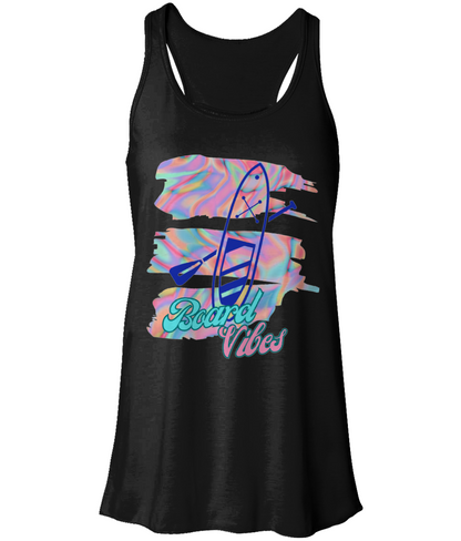 BoardVibes Flowy Racer Back Tank Top