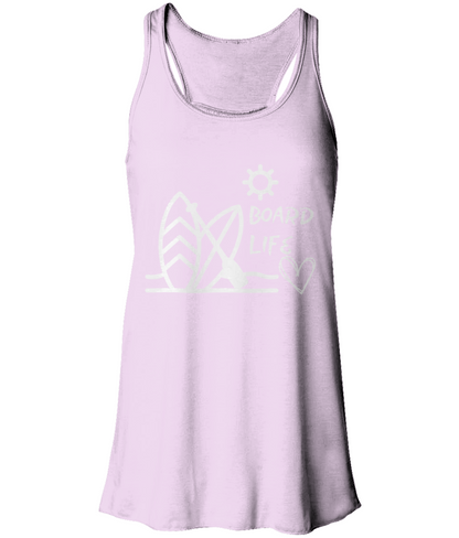 Board Life Flowy Racer Back Tank Top