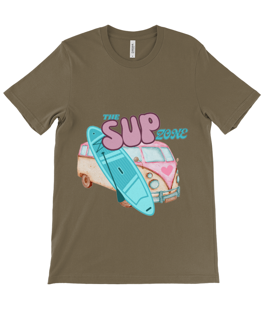 Supzone van Unisex Sueded T-Shirt