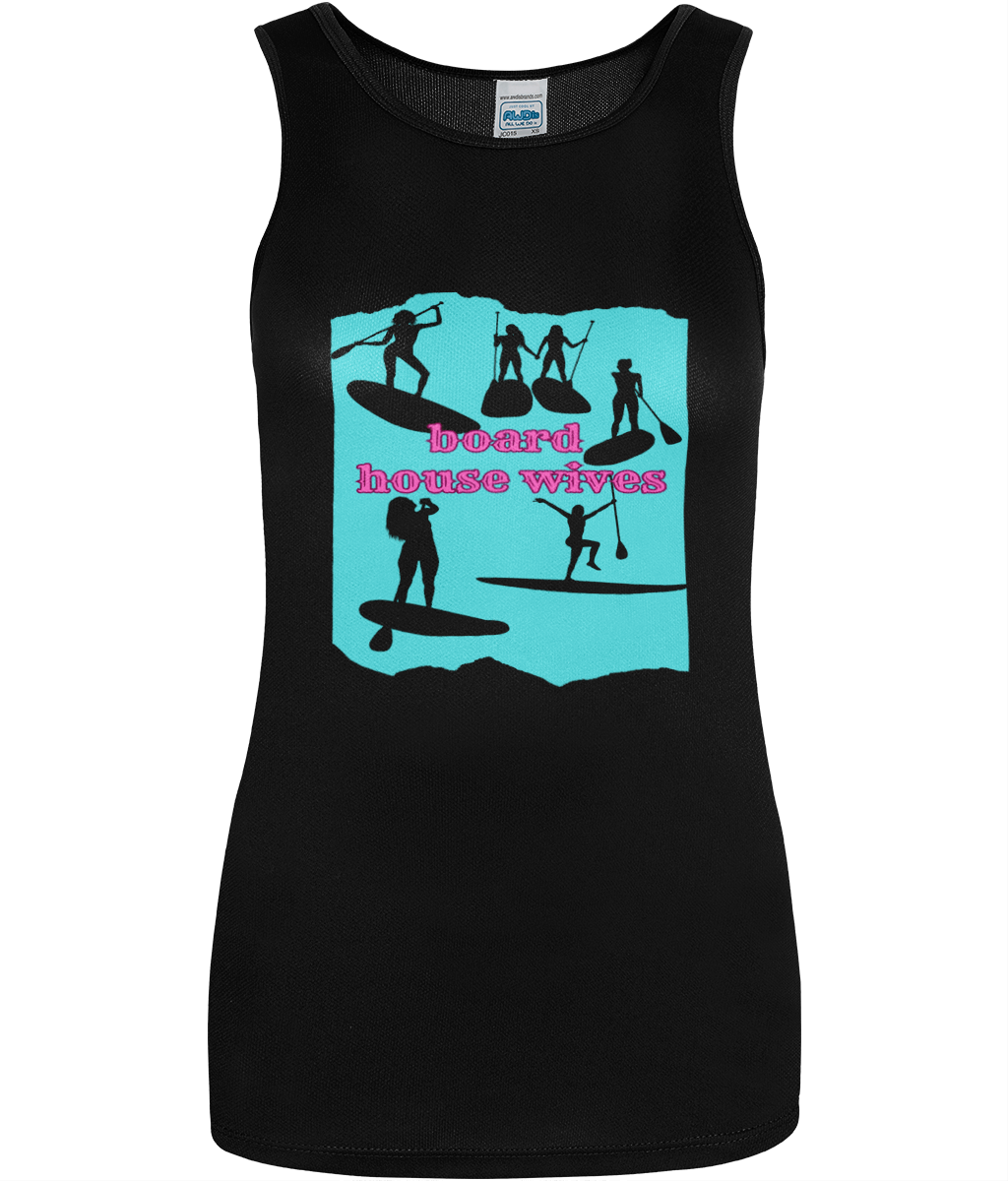Board housewives Womens Just Cool Sports Vest