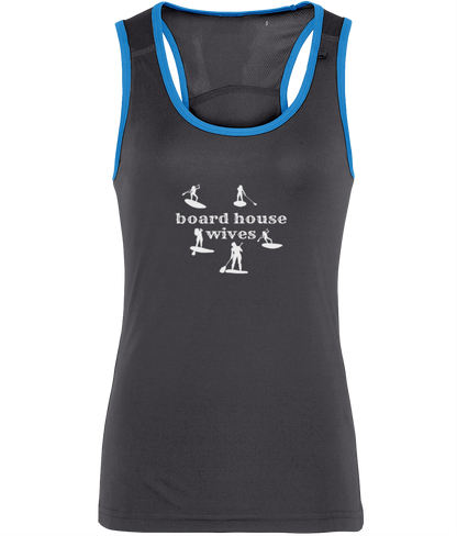 Board housewives Women's TriDri® Panelled Fitness Vest
