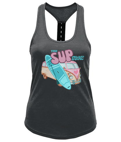 Supzone van Women's TriDri® Performance Strap Back Vest