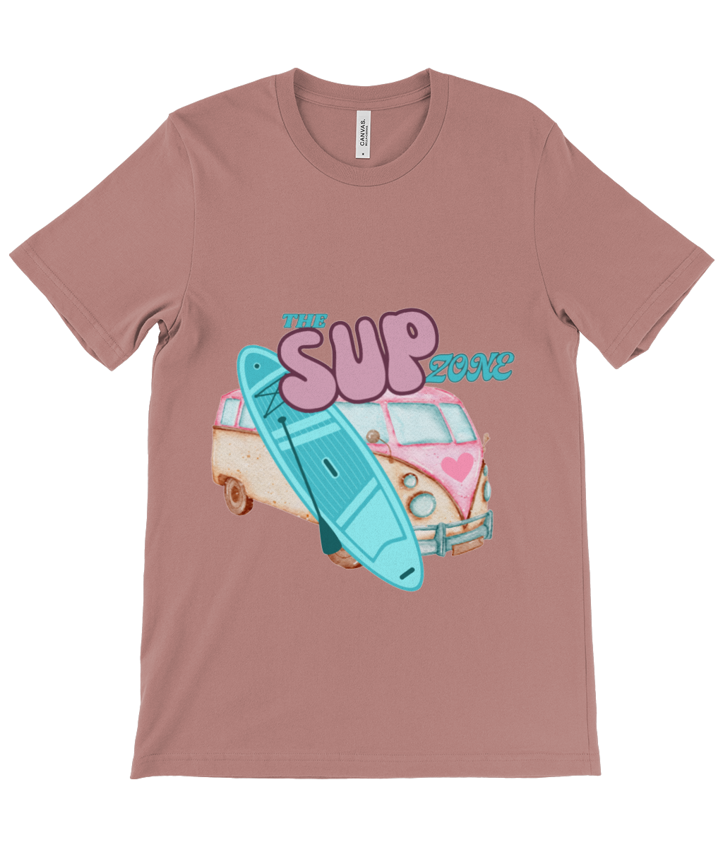 Supzone van Unisex Sueded T-Shirt