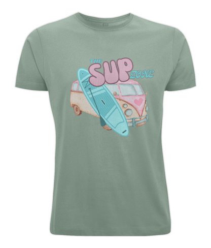 Supzone van Unisex Oversized Heavy Jersey T-shirt