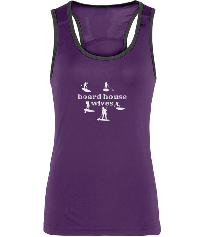 Board housewives Women's TriDri® Panelled Fitness Vest