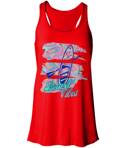 BoardVibes Flowy Racer Back Tank Top