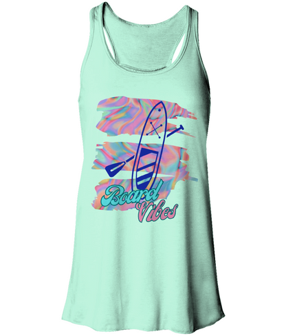 BoardVibes Flowy Racer Back Tank Top