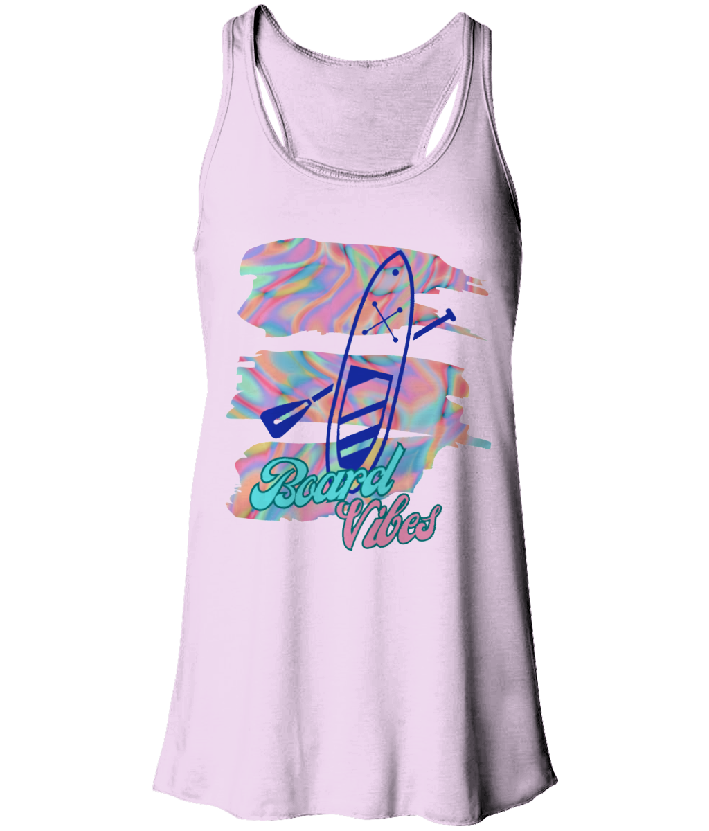 BoardVibes Flowy Racer Back Tank Top
