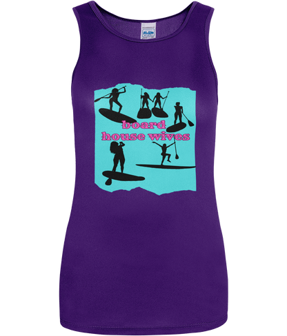 Board housewives Womens Just Cool Sports Vest