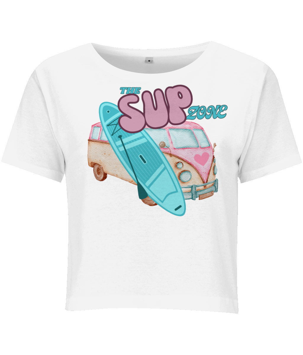 Supzone van Women's Cropped Tee