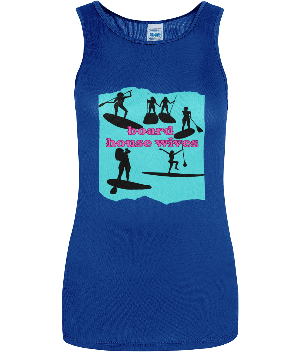 Board housewives Womens Just Cool Sports Vest