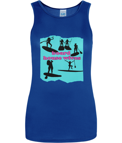 Board housewives Womens Just Cool Sports Vest