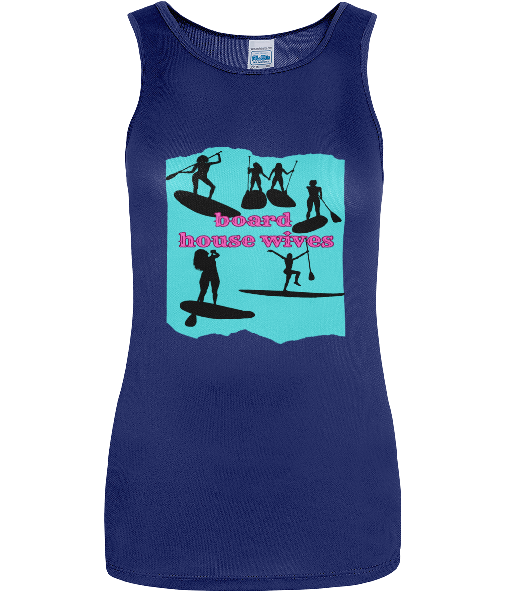 Board housewives Womens Just Cool Sports Vest