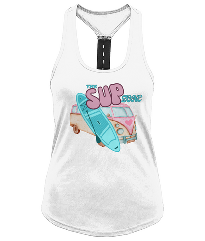 Supzone van Women's TriDri® Performance Strap Back Vest