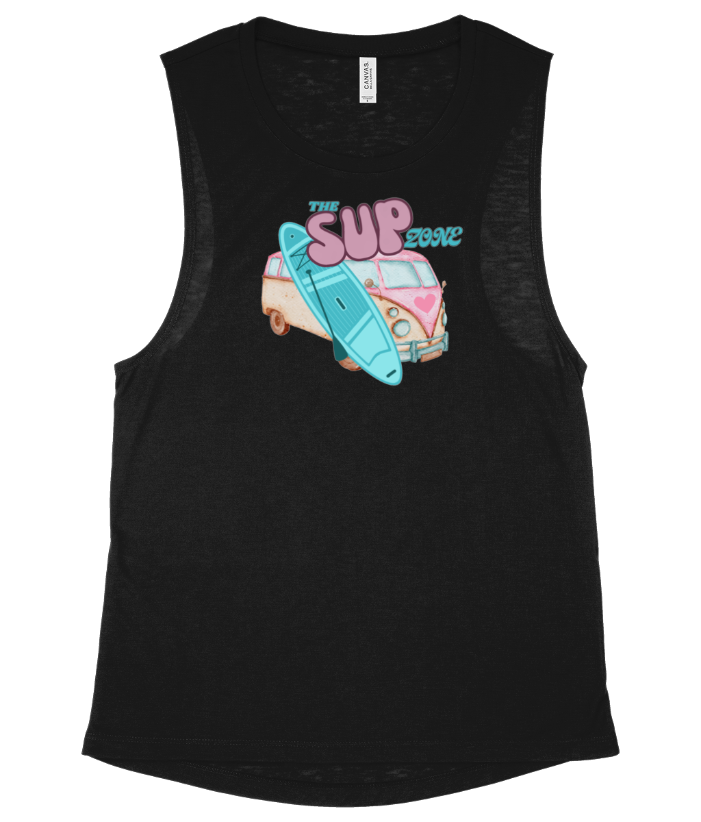 Supzone van Flowy Scoop Muscle Tank