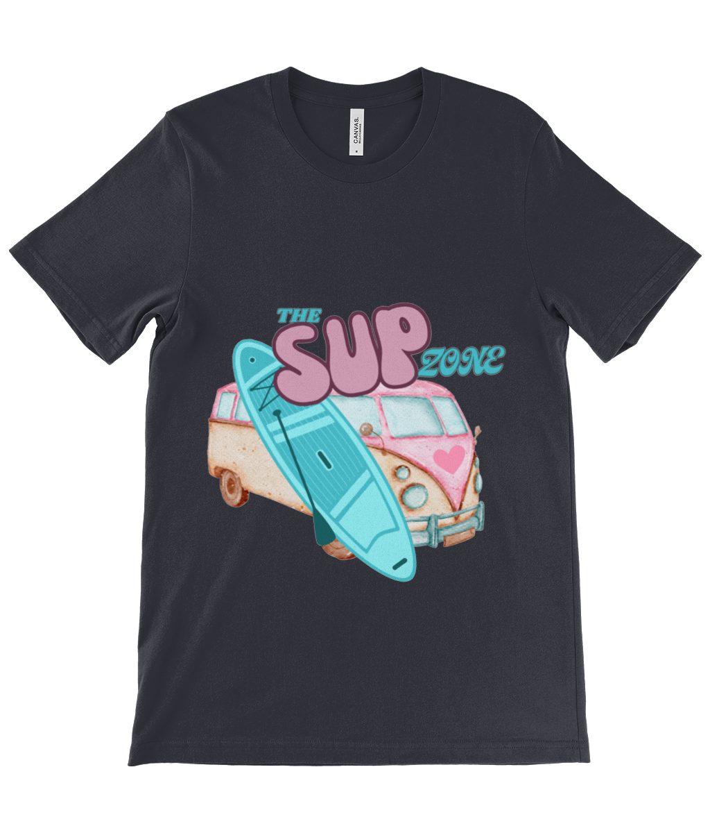 Supzone van Unisex Sueded T-Shirt