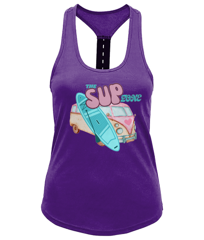 Supzone van Women's TriDri® Performance Strap Back Vest