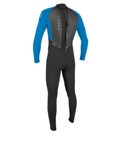 The O'Neill Reactor-2 3/2mm Back Zip Wetsuit in Black &amp; Ocean