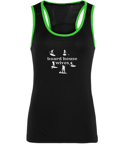Board housewives Women's TriDri® Panelled Fitness Vest