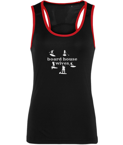 Board housewives Women's TriDri® Panelled Fitness Vest