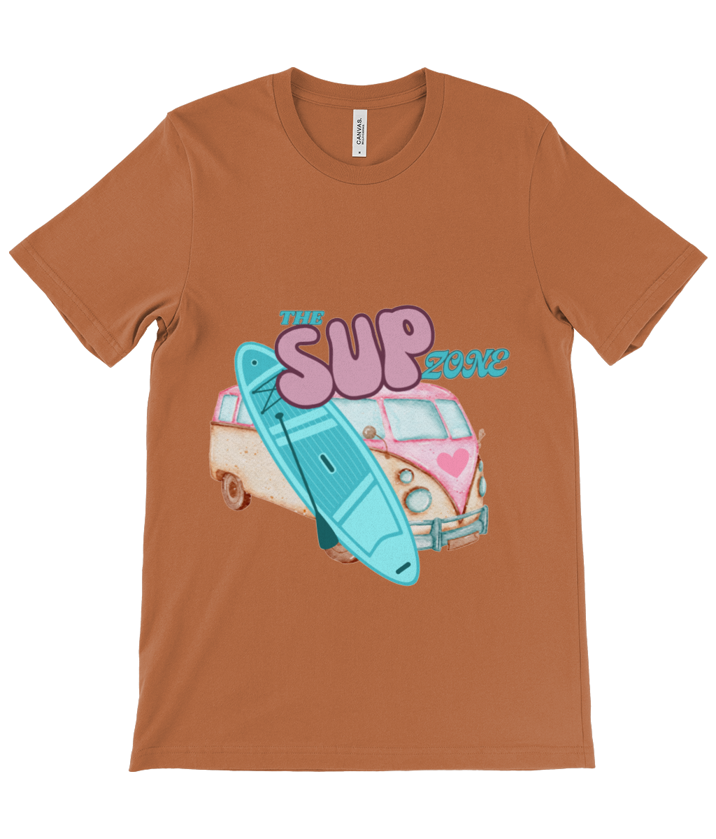 Supzone van Unisex Sueded T-Shirt
