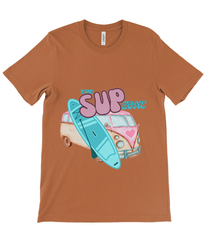 Supzone van Unisex Sueded T-Shirt