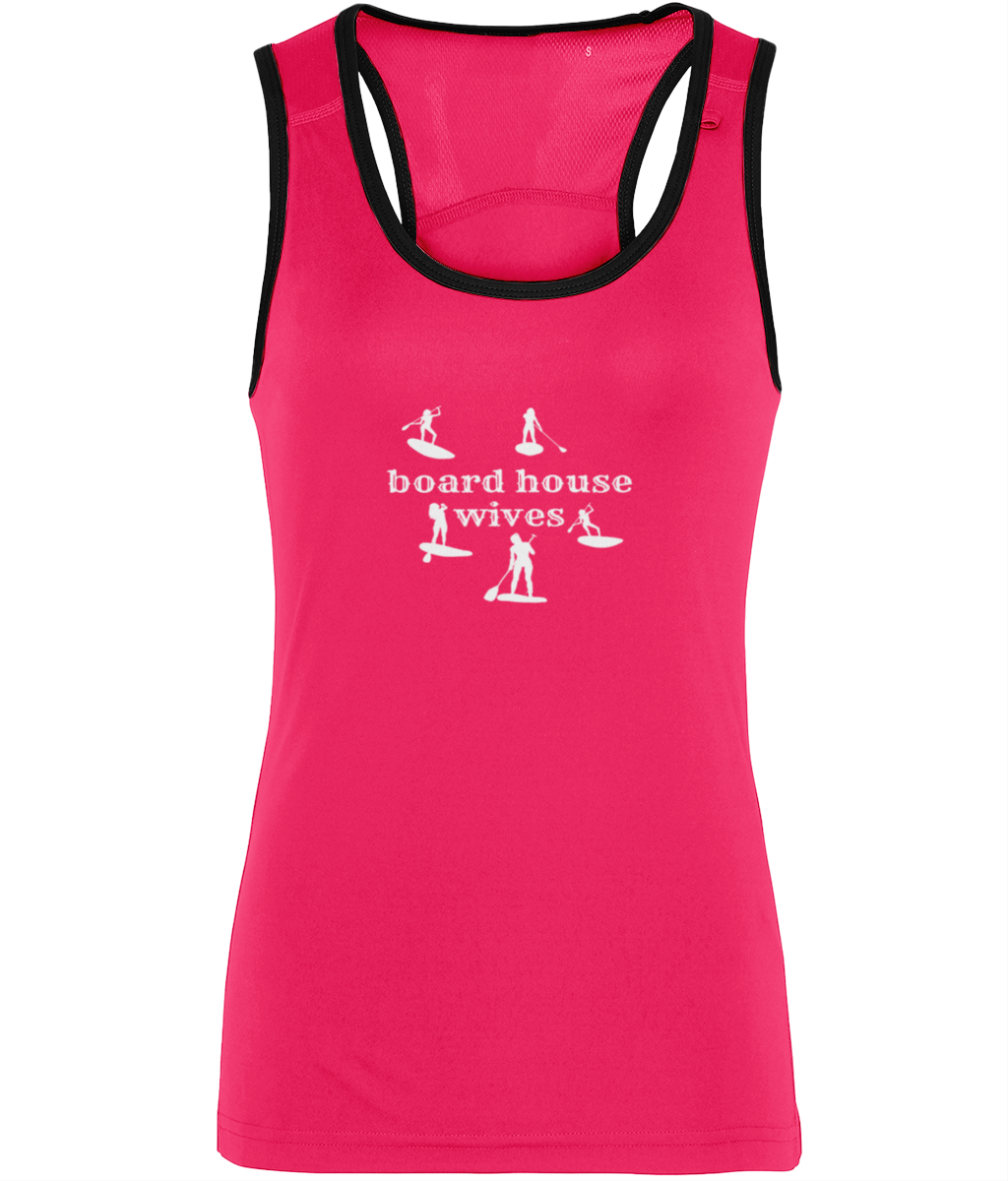 Board housewives Women's TriDri® Panelled Fitness Vest