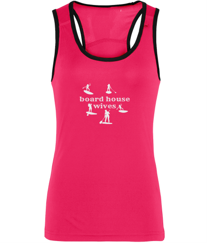 Board housewives Women's TriDri® Panelled Fitness Vest