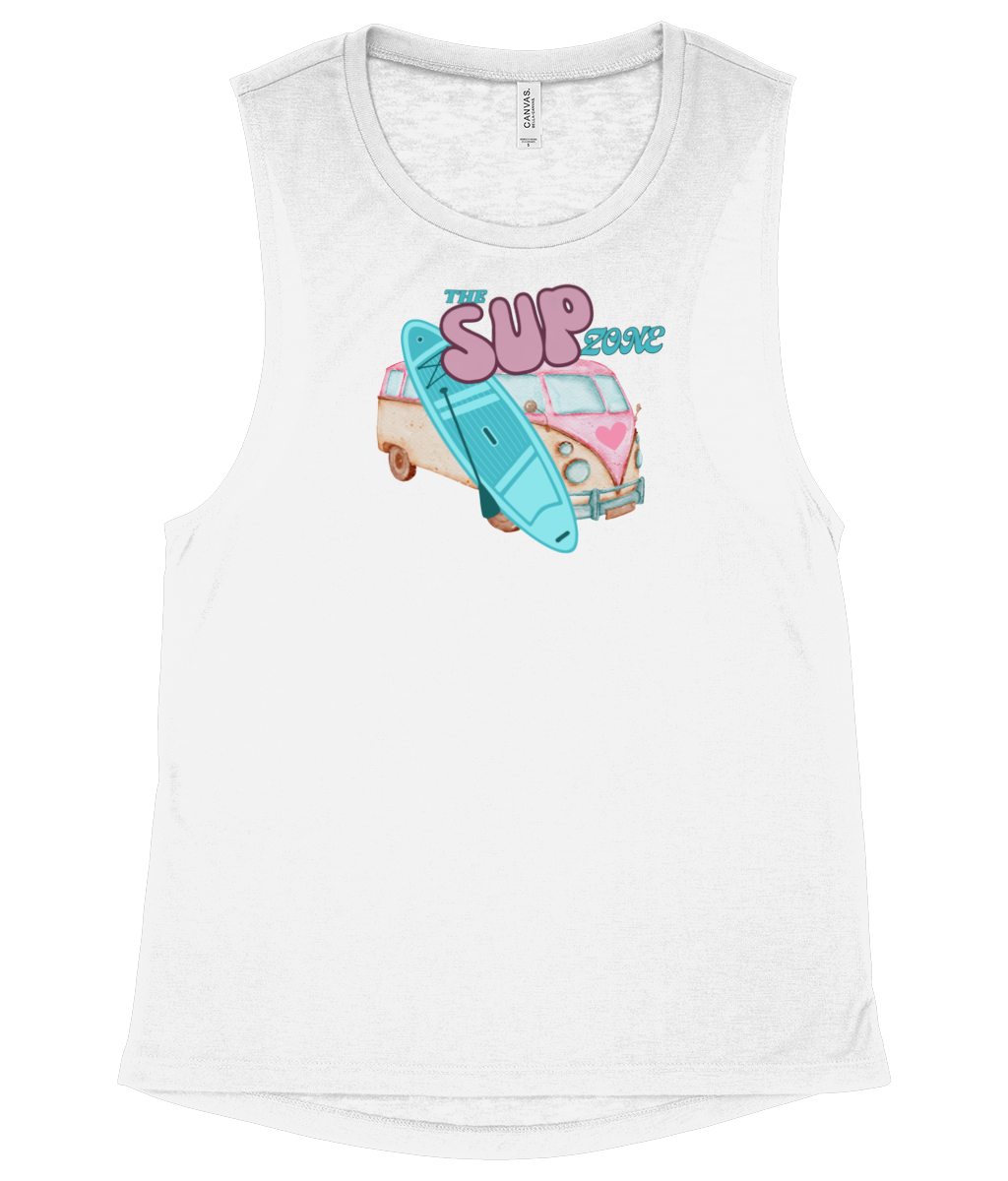 Supzone van Flowy Scoop Muscle Tank