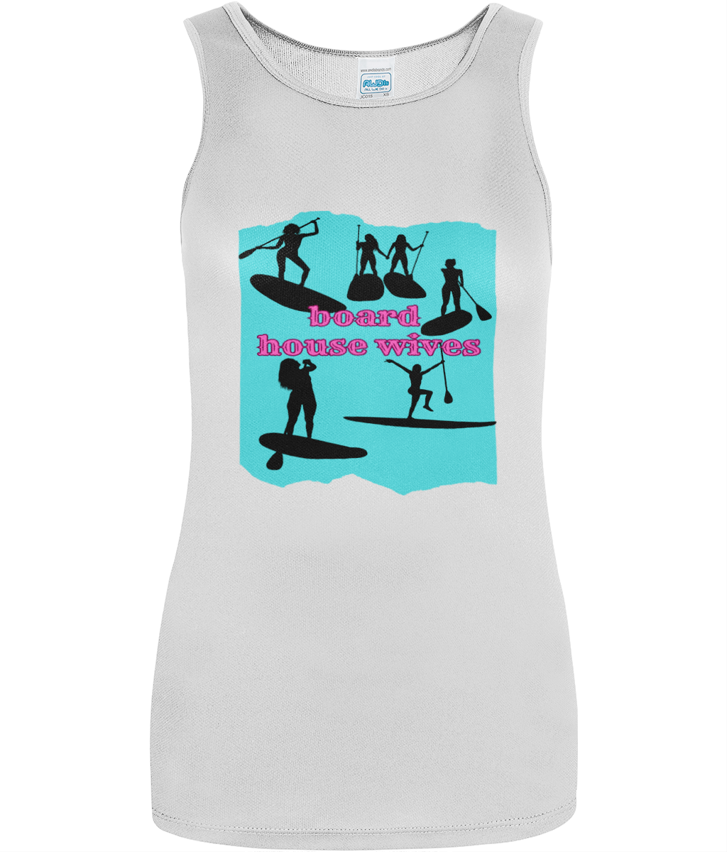 Board housewives Womens Just Cool Sports Vest
