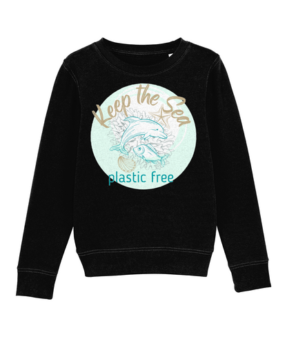 Keep the sea Plastic Free Mini Changer sweat shirt