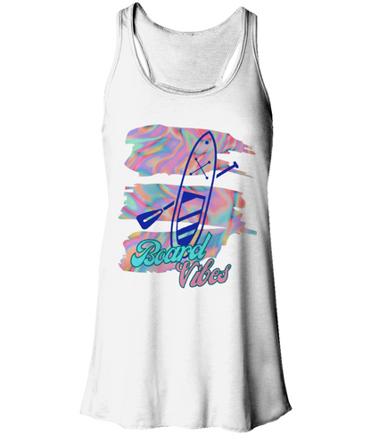 BoardVibes Flowy Racer Back Tank Top