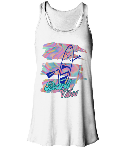 BoardVibes Flowy Racer Back Tank Top